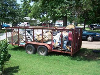 Trailer Full of Refuse